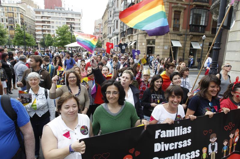 La fiesta del Orgullo, en Gijón