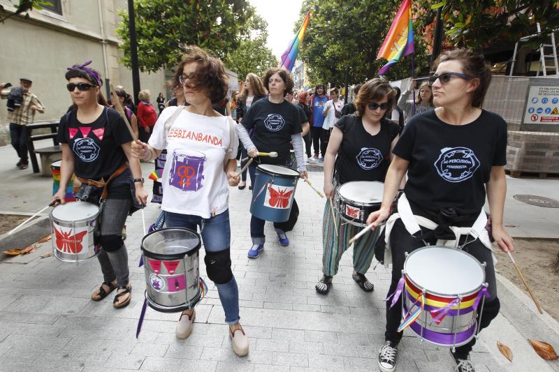 La fiesta del Orgullo, en Gijón