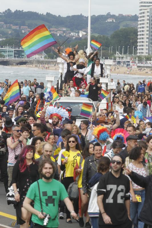 La fiesta del Orgullo, en Gijón