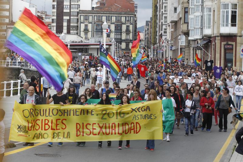 La fiesta del Orgullo, en Gijón