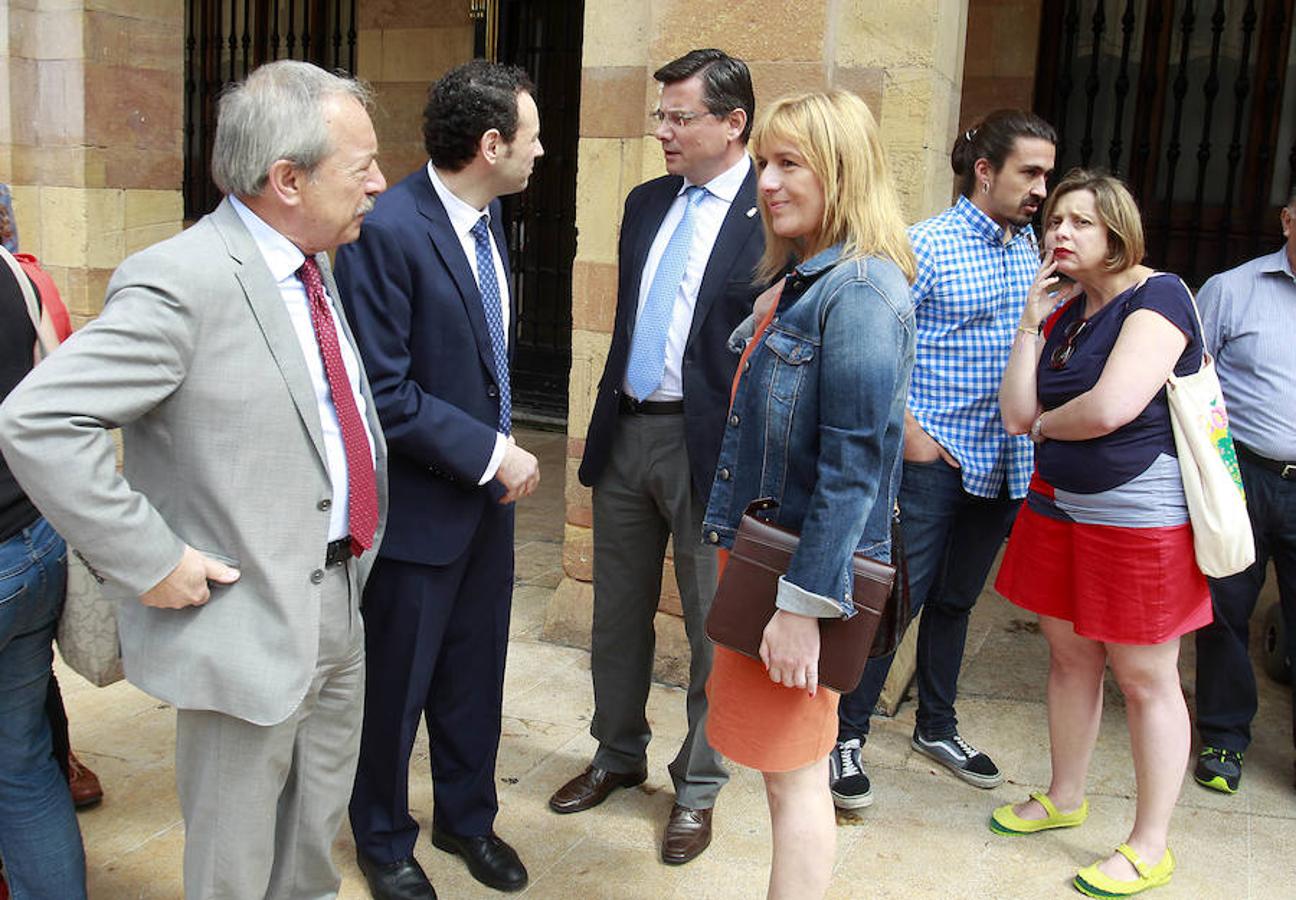 Concentración en Oviedo contra la violencia de género