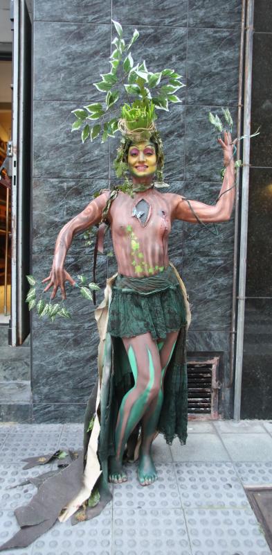 Desfile &#039;body paint&#039; en Gijón