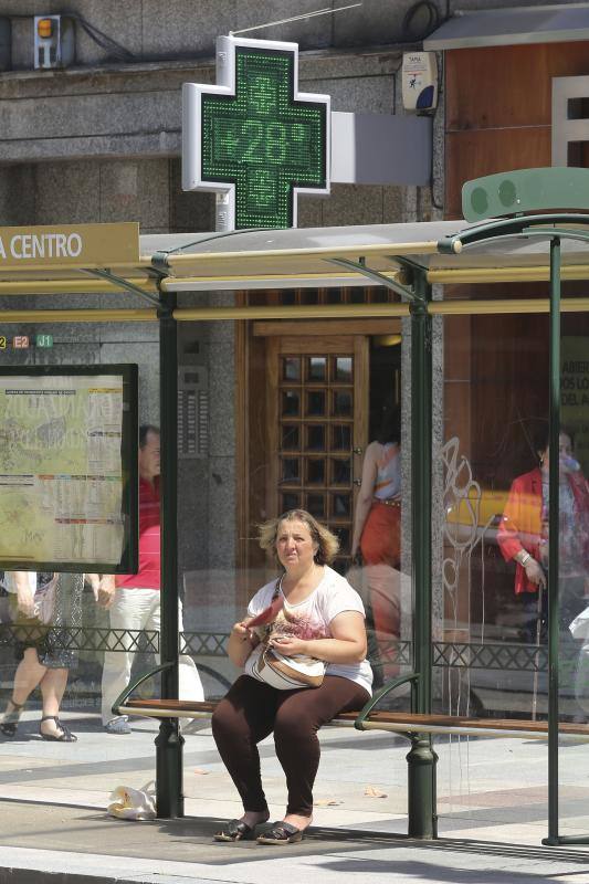 Segundo día de calor y altas temperaturas