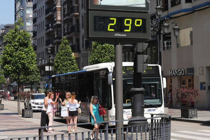 Segundo día de calor y altas temperaturas