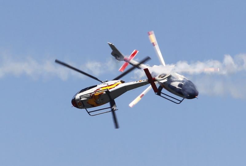 El Festival Aéreo ruge en el cielo de Gijón