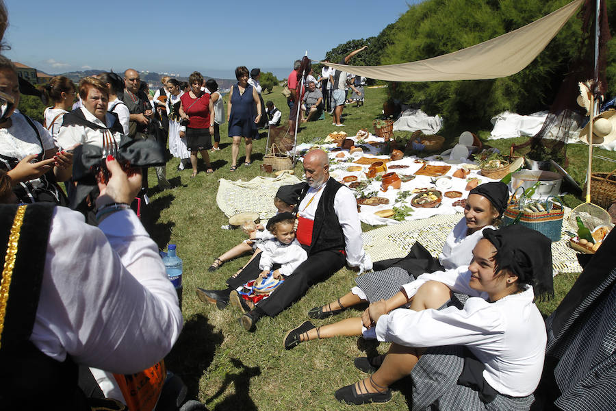 Jira y Danza Prima en el cerro de Santa Catalina