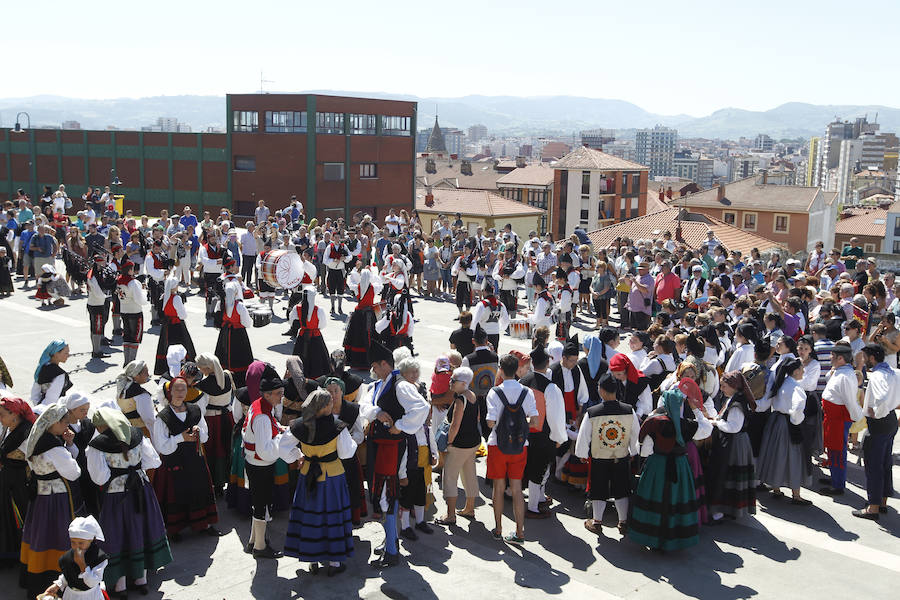 Jira y Danza Prima en el cerro de Santa Catalina