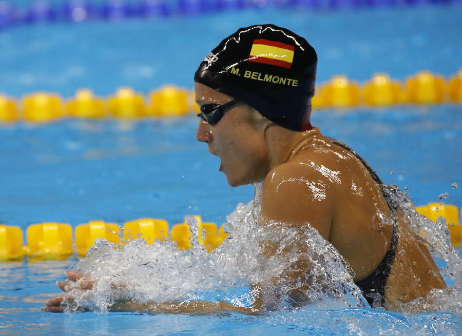 Mireia Belmonte se cuelga el bronce en los 400 estilos