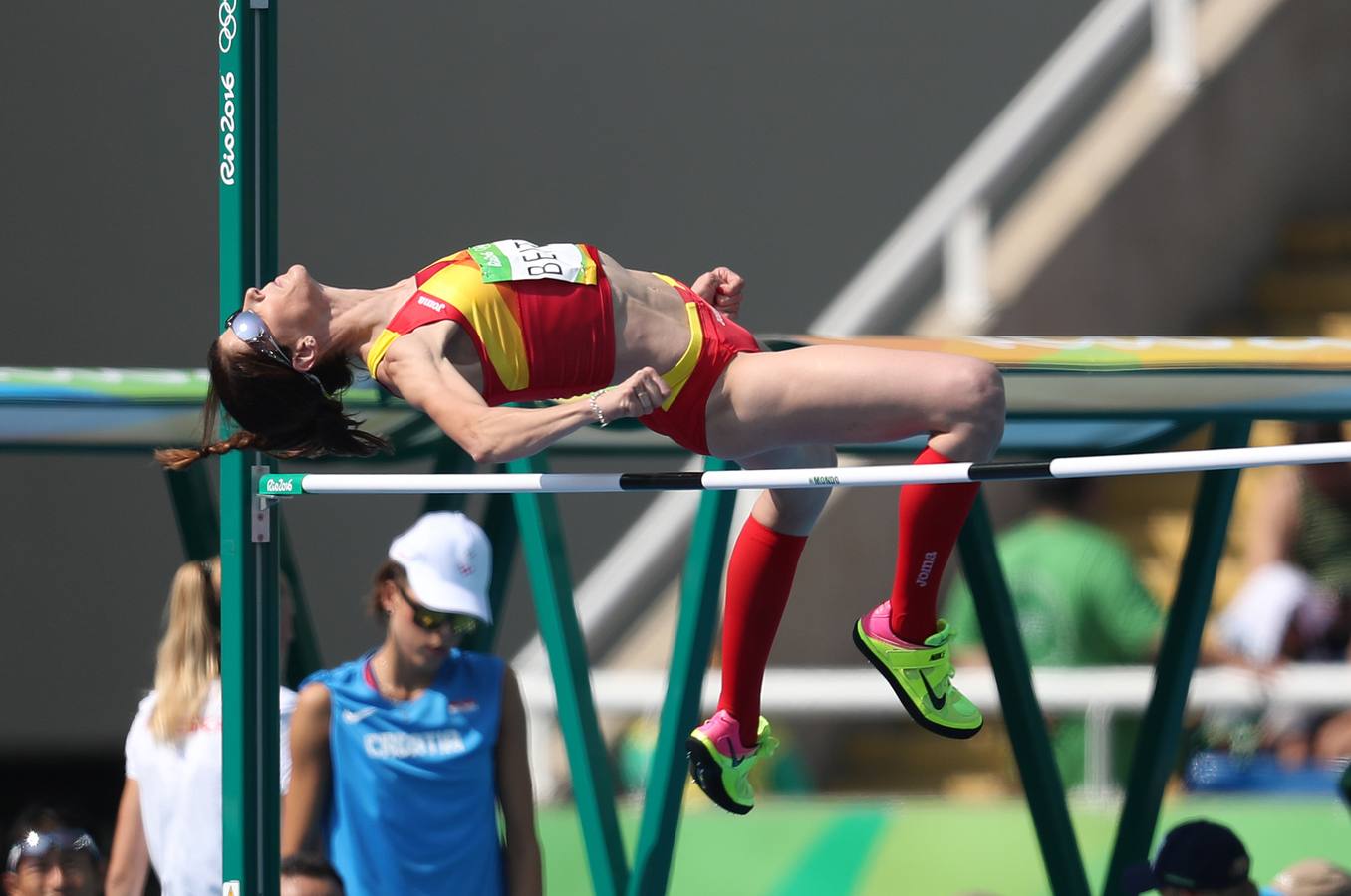 Ruth Beitia, a la final de salto de altura