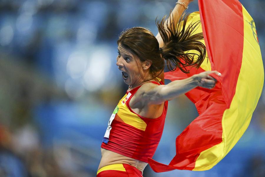 Ruth Beitia, oro en altura, cumple su último sueño con 37 años