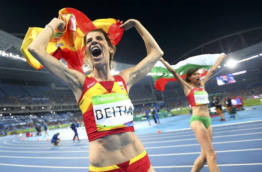 Ruth Beitia, oro en altura, cumple su último sueño con 37 años