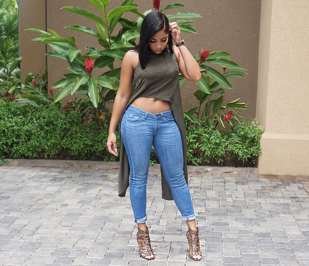 Así es Kasi Bennett, la novia de Usain Bolt