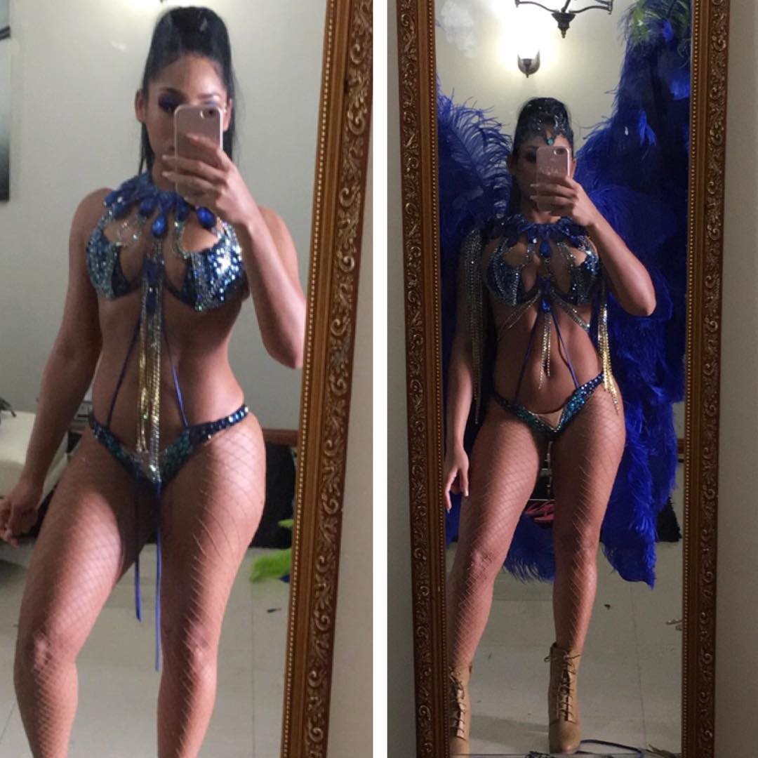 Así es Kasi Bennett, la novia de Usain Bolt