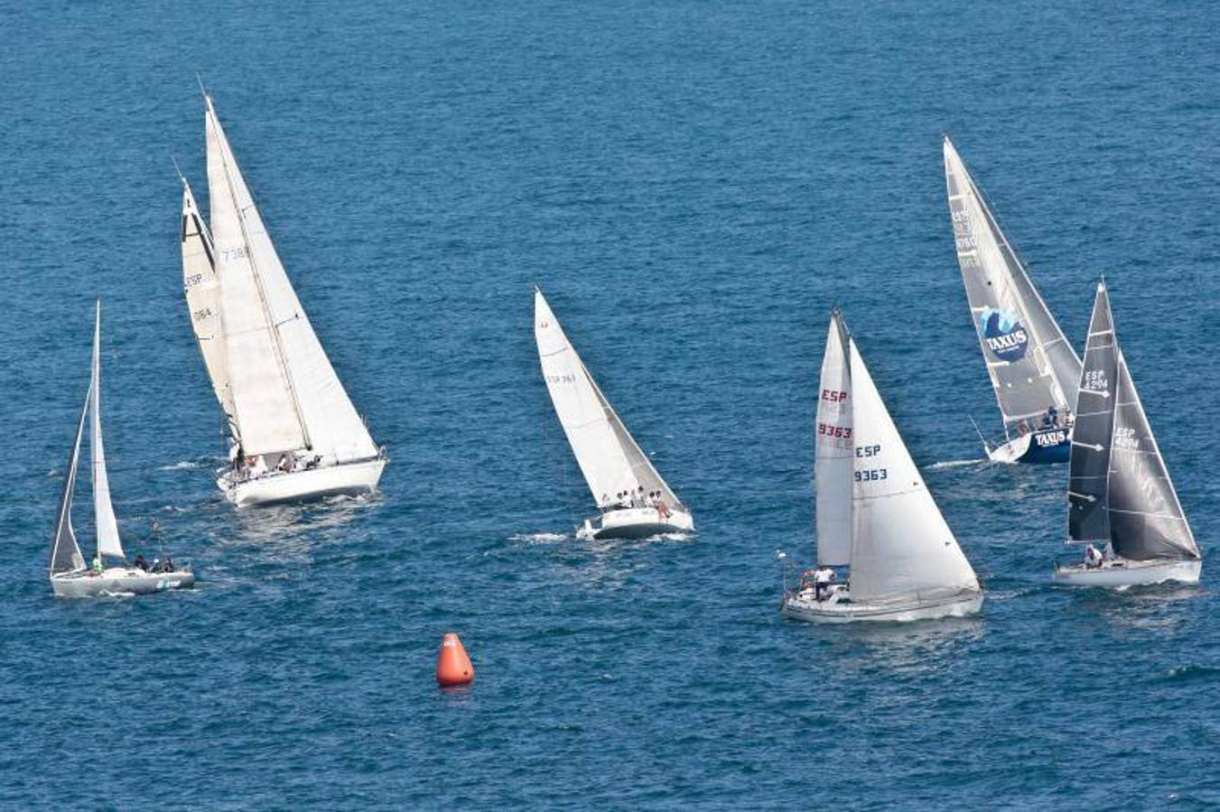 Primera jornada de la XXVI Regata Villa de Gijón, Trofeo EL COMERCIO