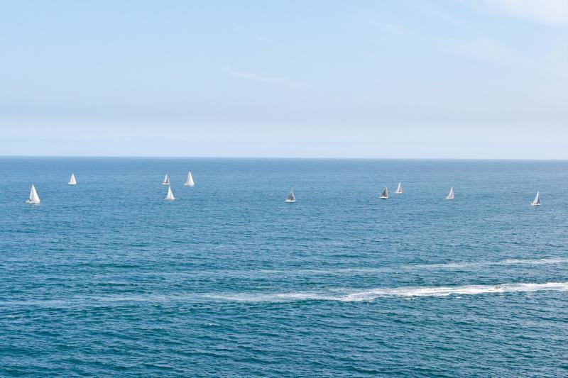 Primera jornada de la XXVI Regata Villa de Gijón, Trofeo EL COMERCIO