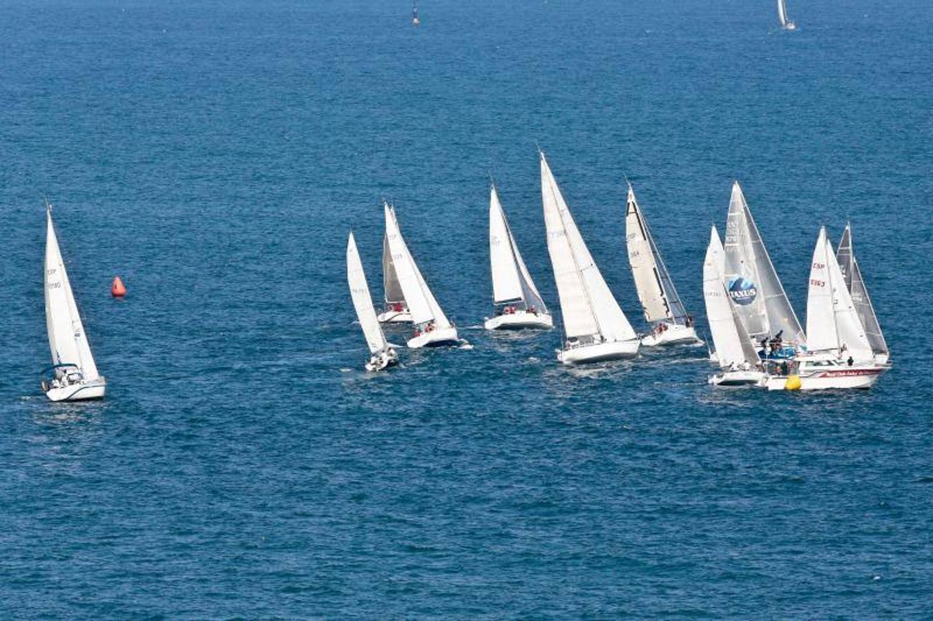 Primera jornada de la XXVI Regata Villa de Gijón, Trofeo EL COMERCIO