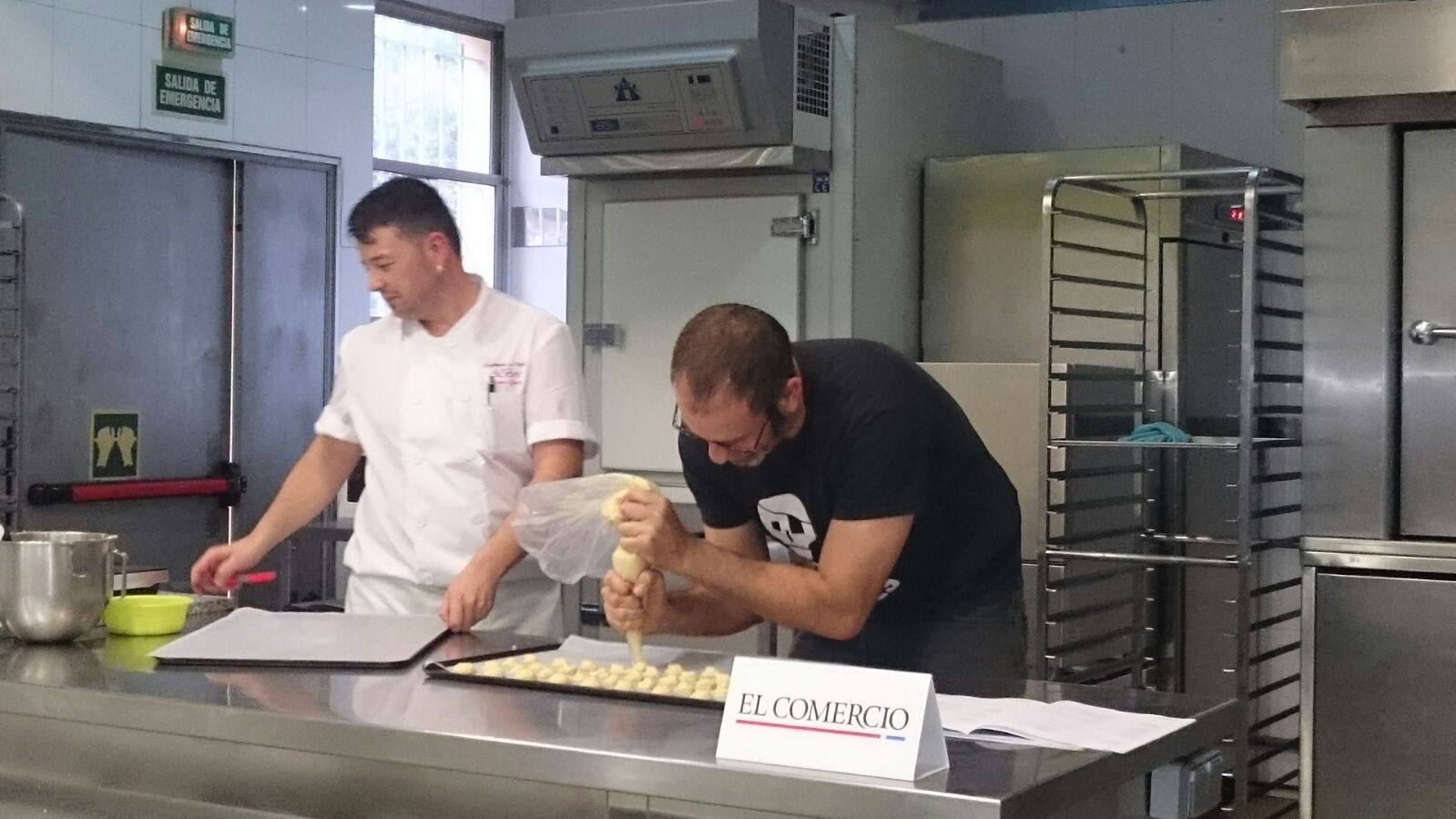 CURSO DE COCINA EL COMERCIO: Cocina con los maestros reposteros (Oviedo)