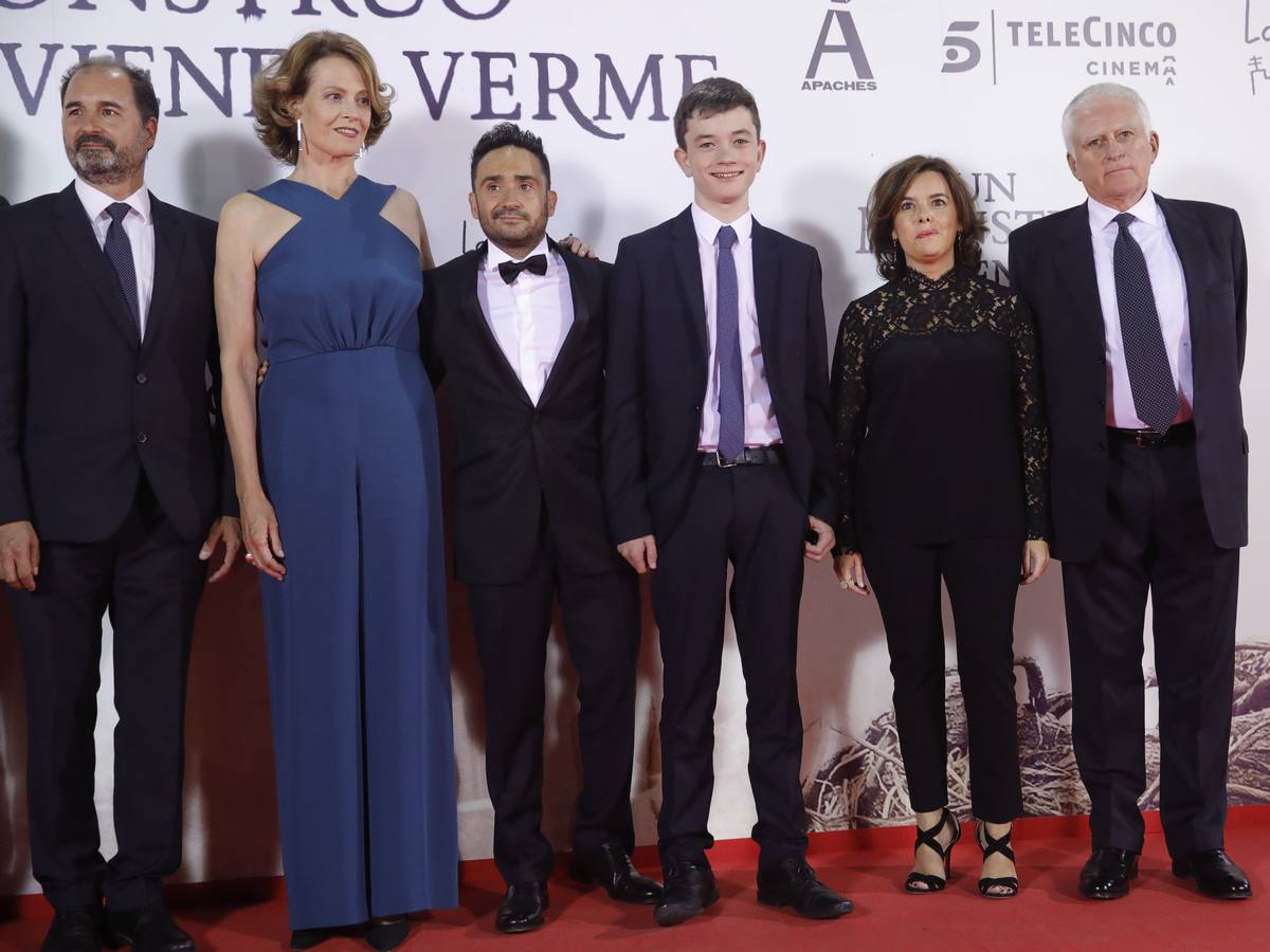 Premiere de &#039;Un monstruo viene a verme&#039; en Madrid