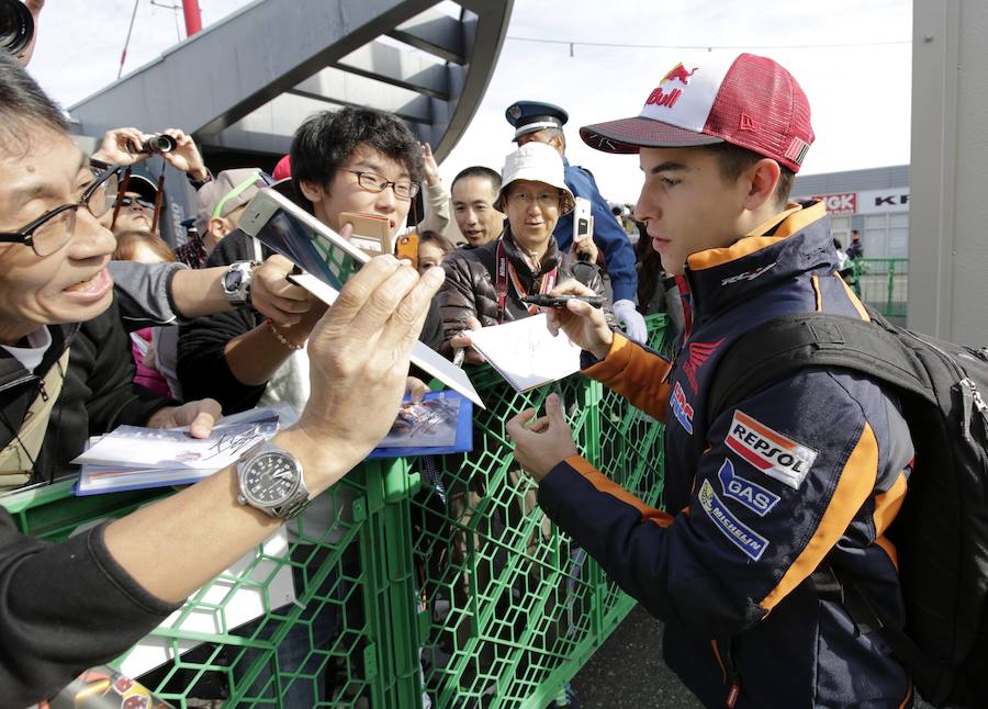 Las mejores imágenes de los entrenamientos libres de Motegi