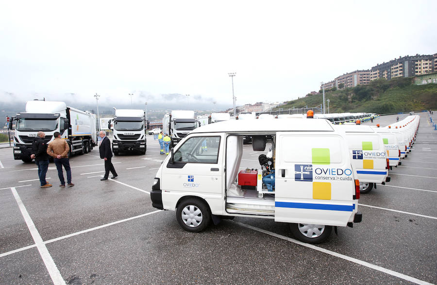 Nueva maquinaria de limipieza de Oviedo