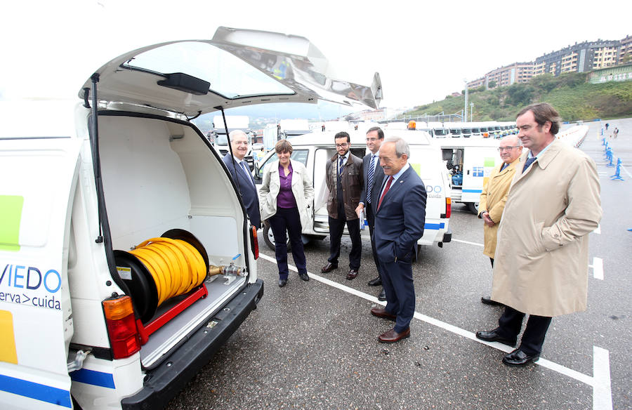 Nueva maquinaria de limipieza de Oviedo