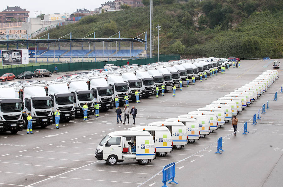 Nueva maquinaria de limipieza de Oviedo