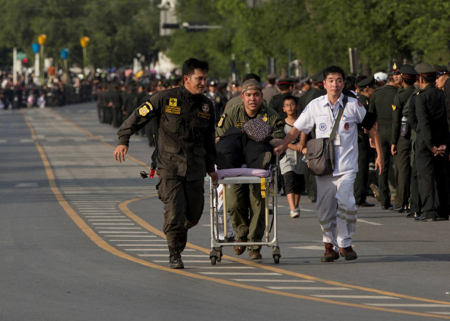 La muerte del rey de Tailandia