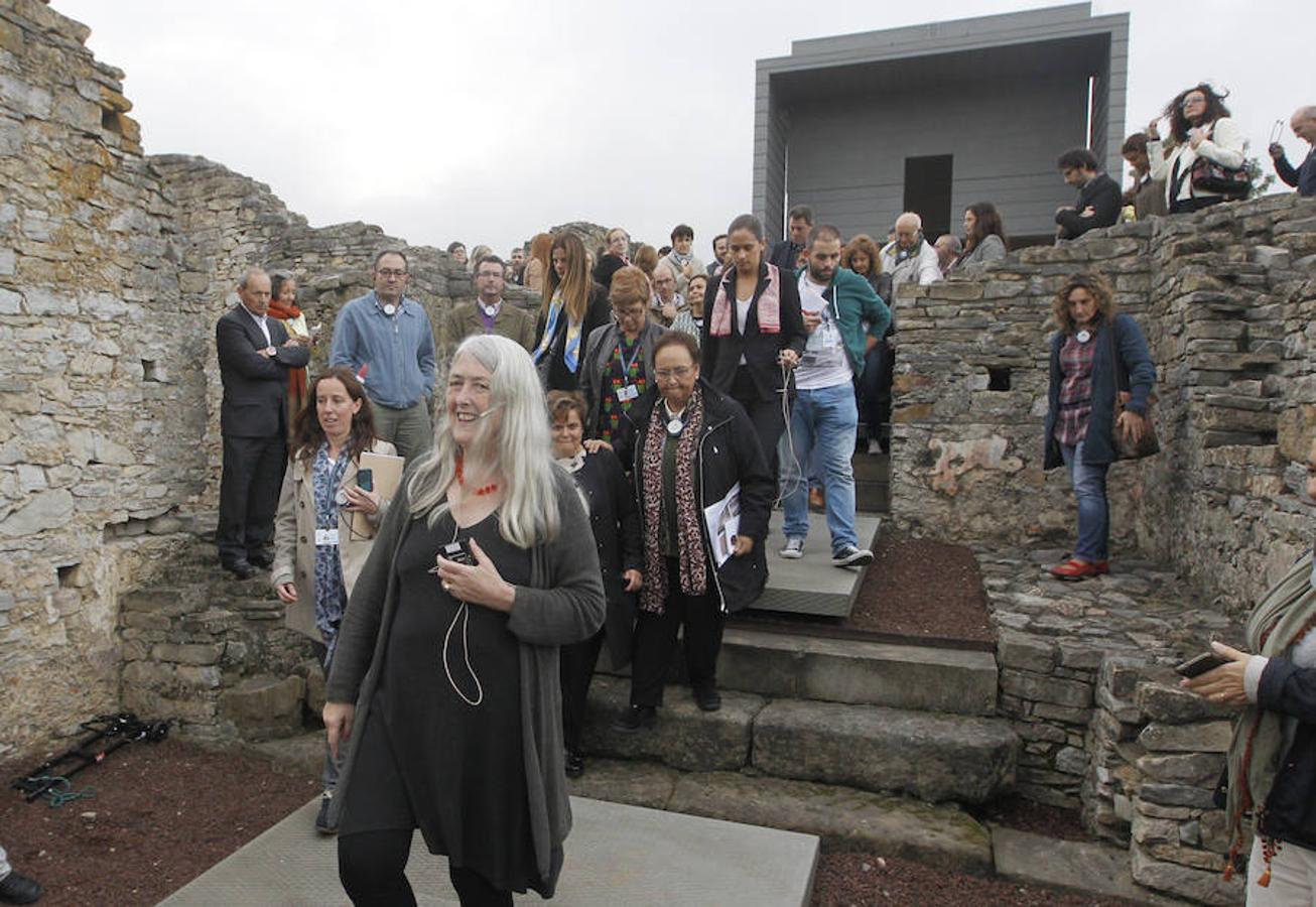 Mary Beard visita la Villa Romana de Veranes