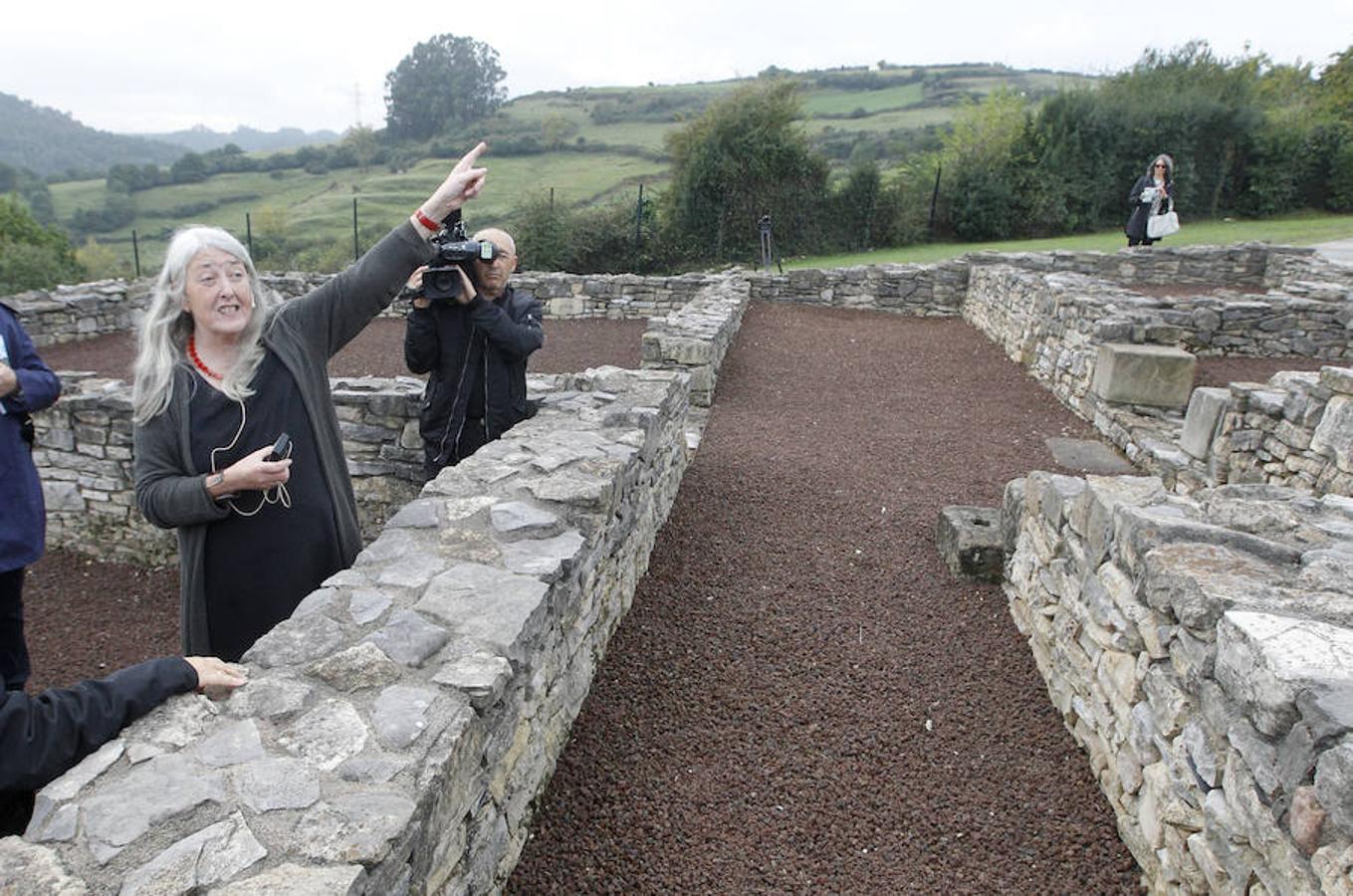 Mary Beard visita la Villa Romana de Veranes