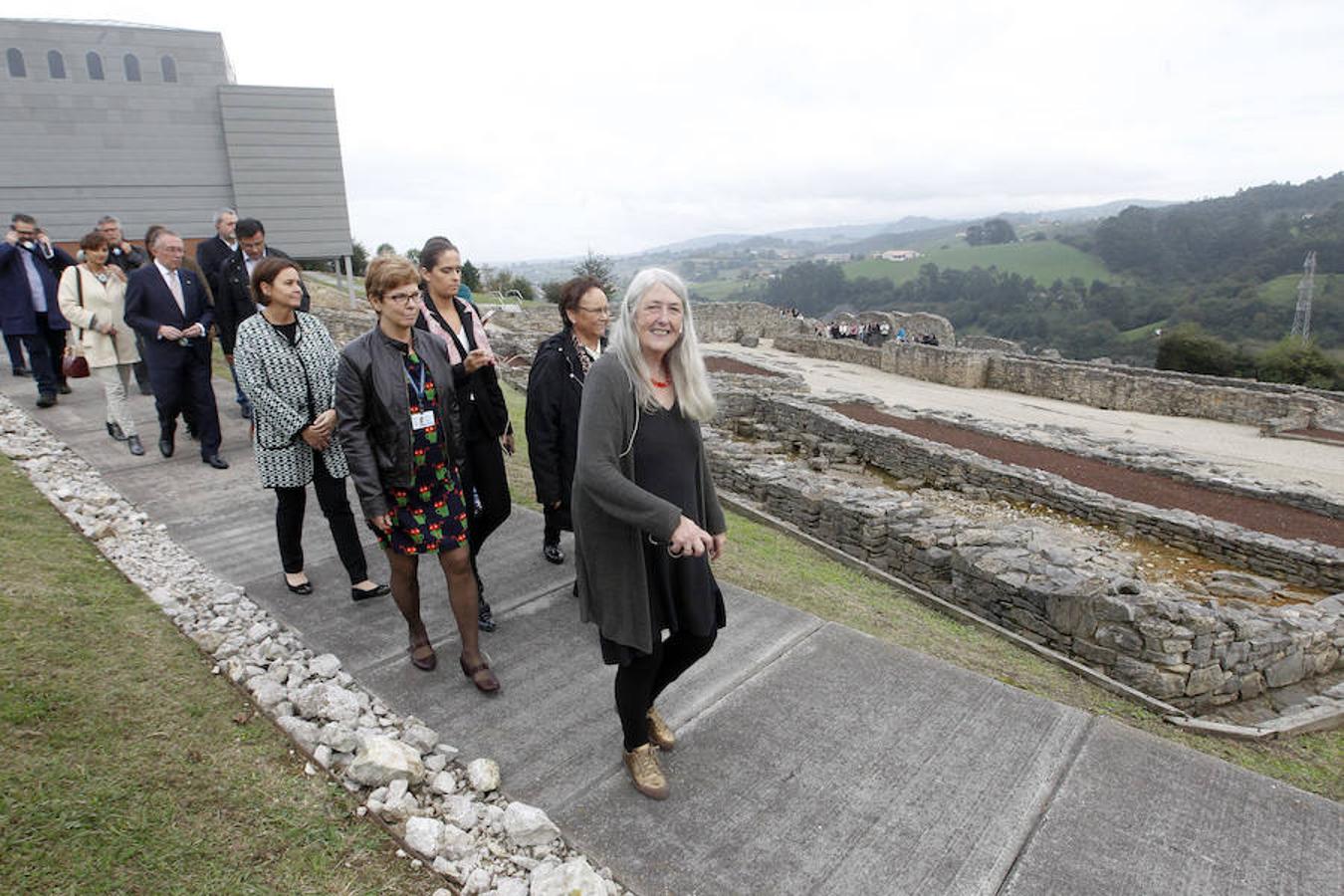 Mary Beard visita la Villa Romana de Veranes