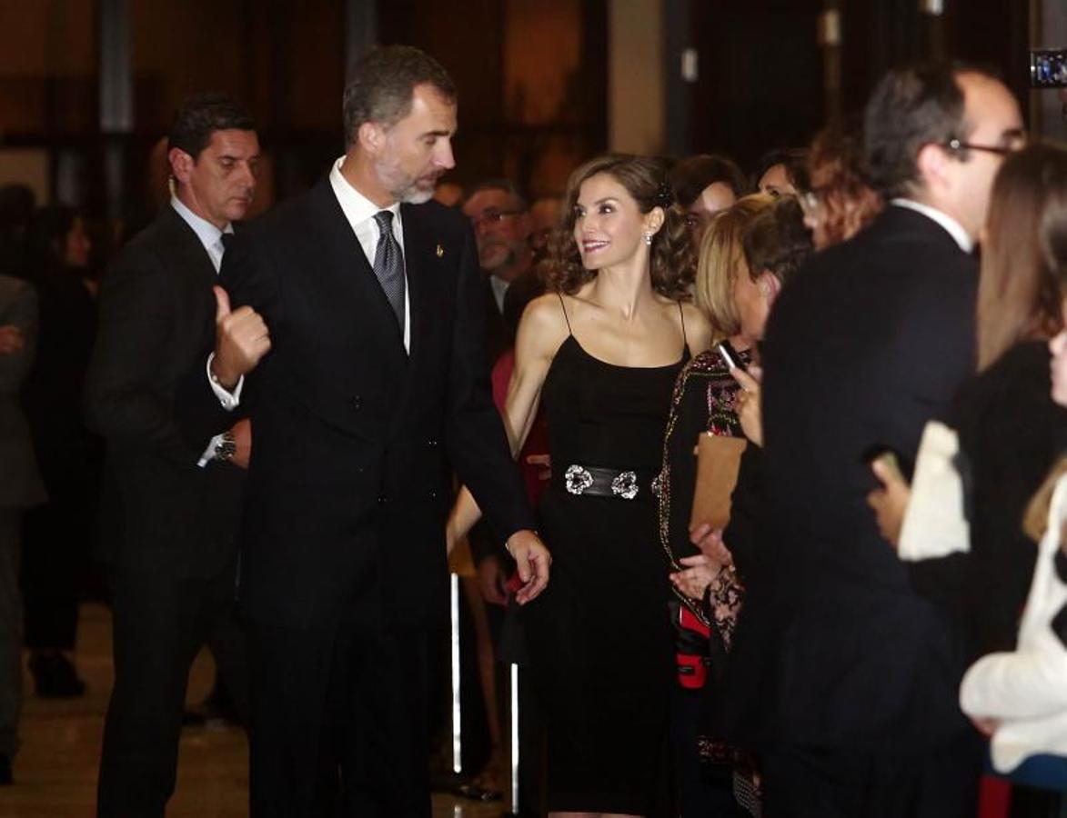 Los Reyes, en Oviedo para los Premios Princesa de Asturias