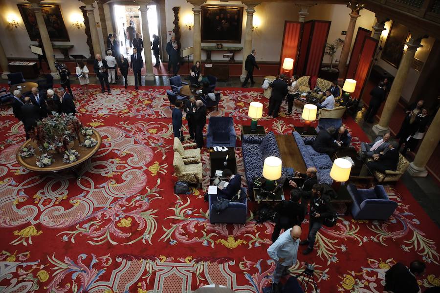 El Hotel Reconquista, el punto de encuentro