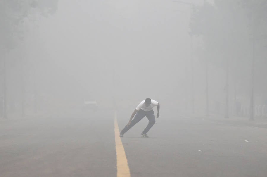 Contaminación en Nueva Delhi