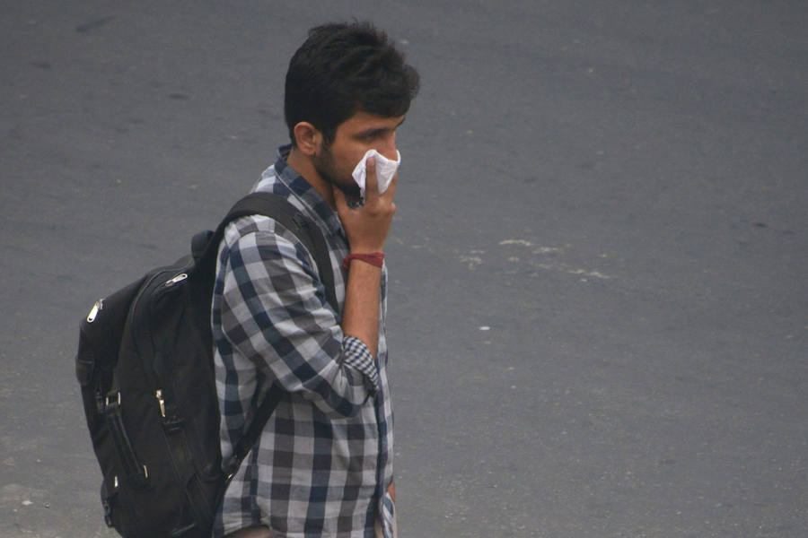 Contaminación en Nueva Delhi