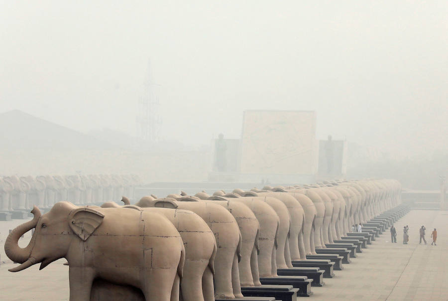 Contaminación en Nueva Delhi