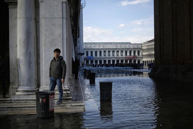 Turismo sobre las aguas en Venecia