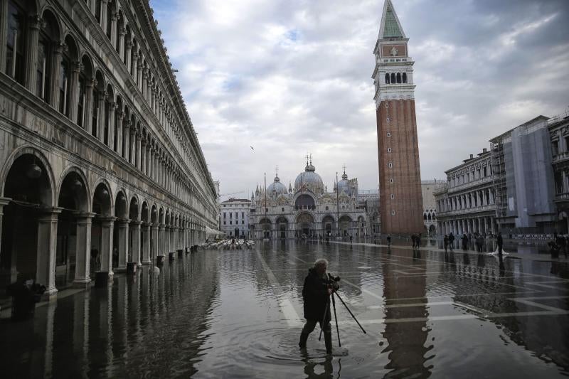 Turismo sobre las aguas en Venecia