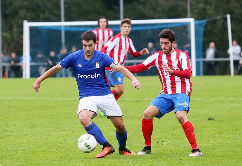 Real Oviedo B - Sporting B, en imágenes