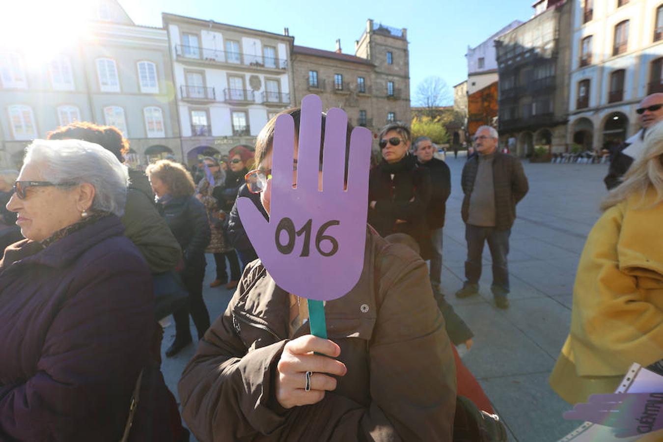 Concentración contra la violencia de género