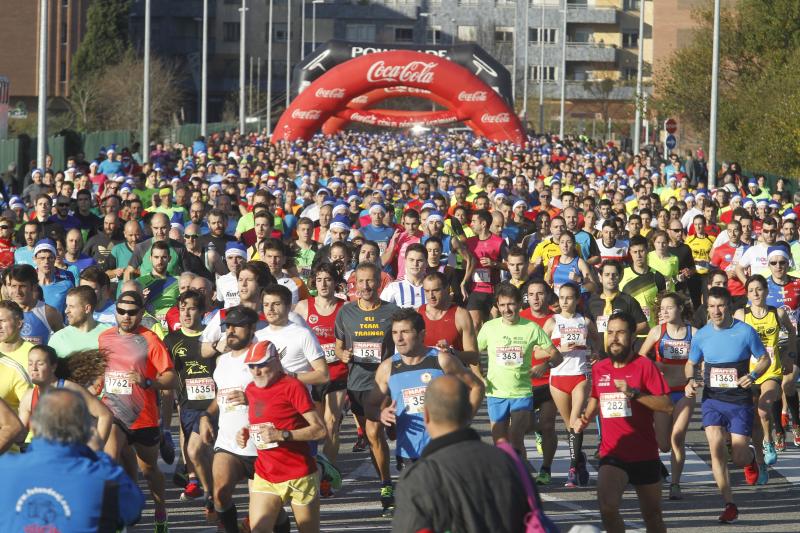 2.800 corredores en el Cross de Nochebuena de Gijón