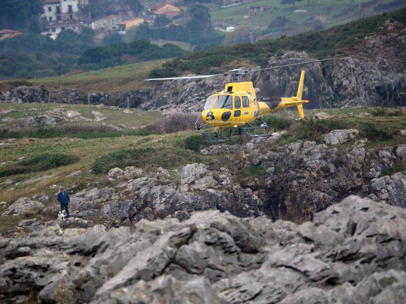 Tercer día de búsqueda en el Cantábrico