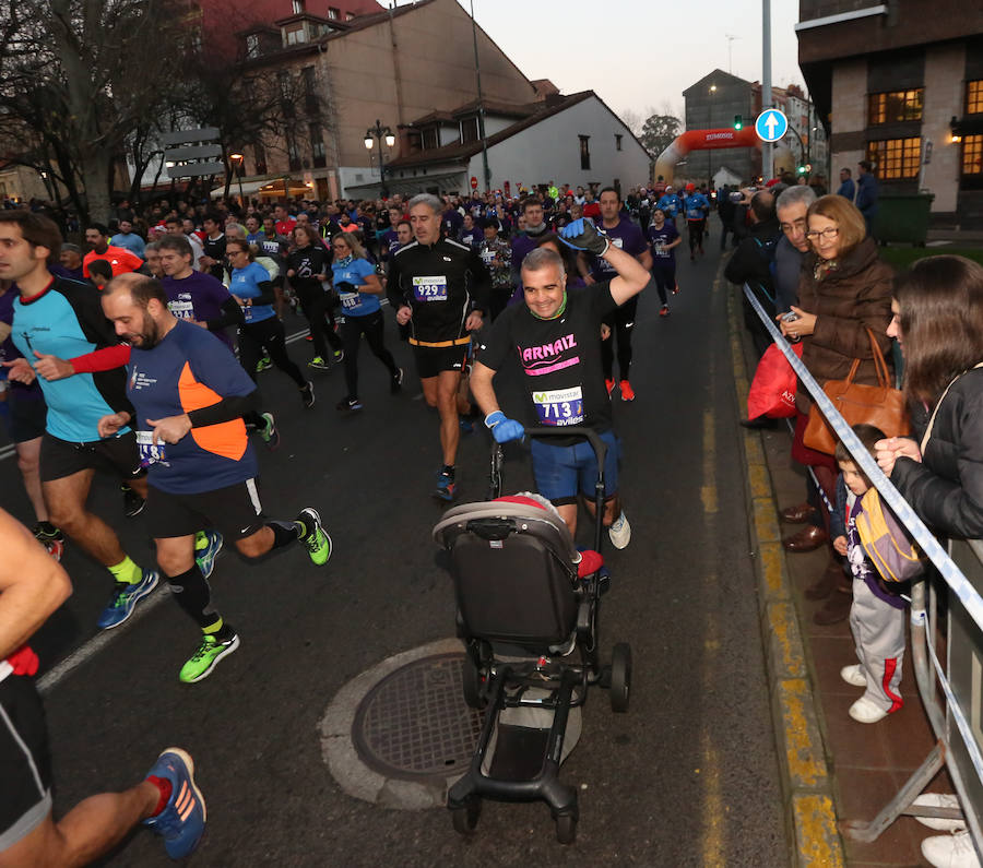 Avilés se echa a las calles para correr la San Silvestre (I)