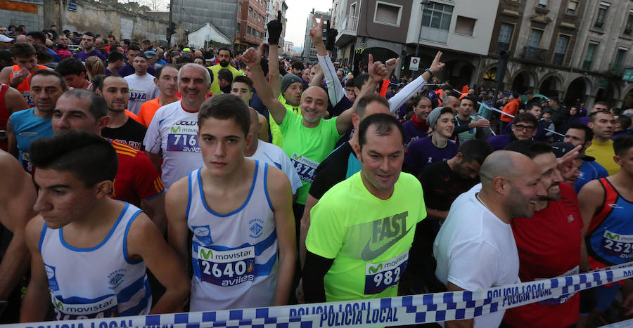 Avilés se echa a las calles para correr la San Silvestre (I)