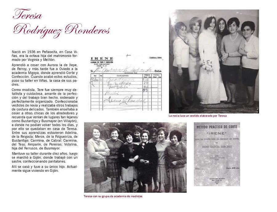 Allande rinde homenaje a sus modistas