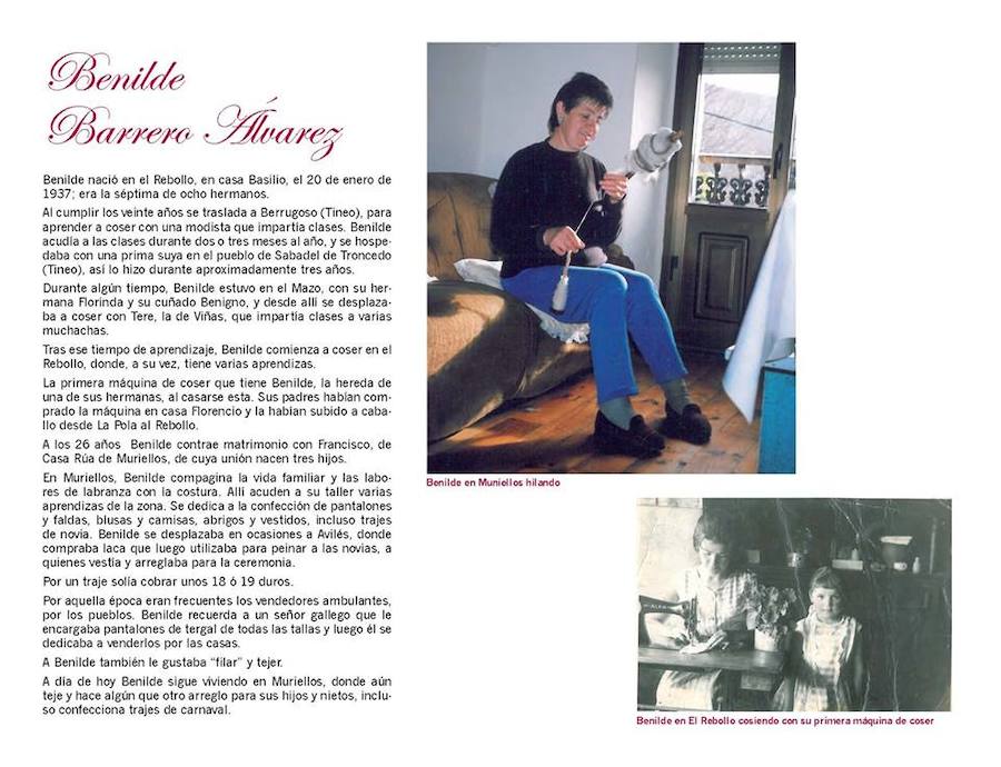 Allande rinde homenaje a sus modistas