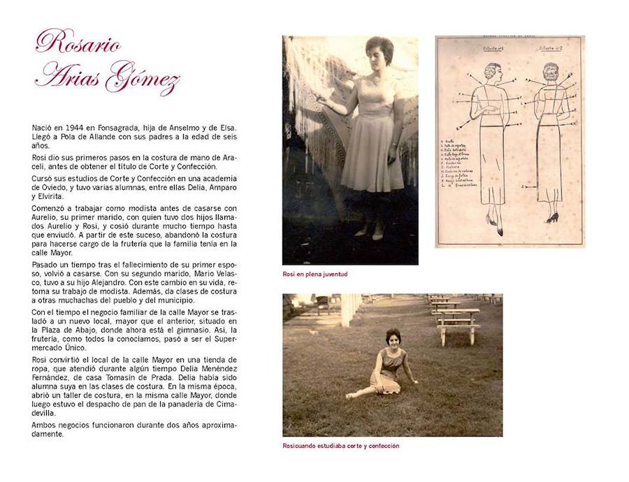 Allande rinde homenaje a sus modistas