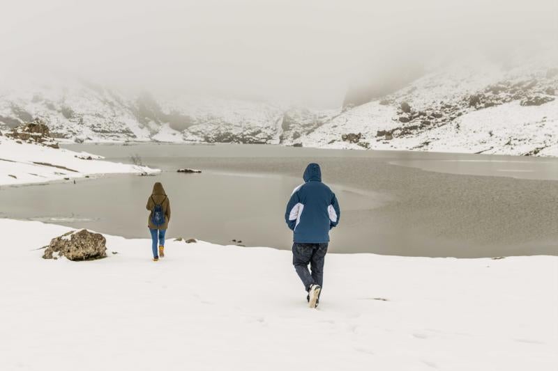 Las increíbles imágenes que deja la ola de frío en Asturias