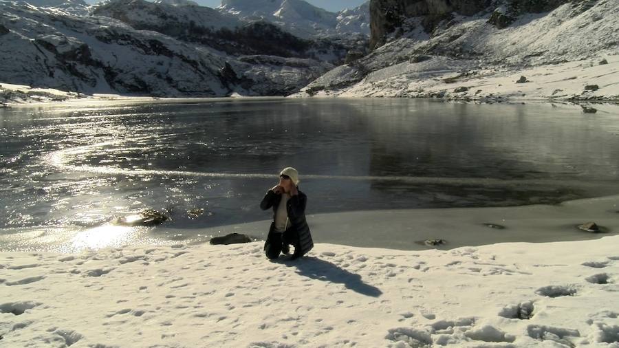 Los Lagos nevados, un atractivo para el turismo