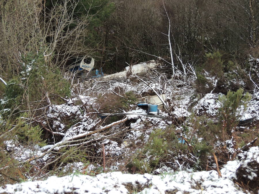 Un muerto en un accidente en Grandas de Salime