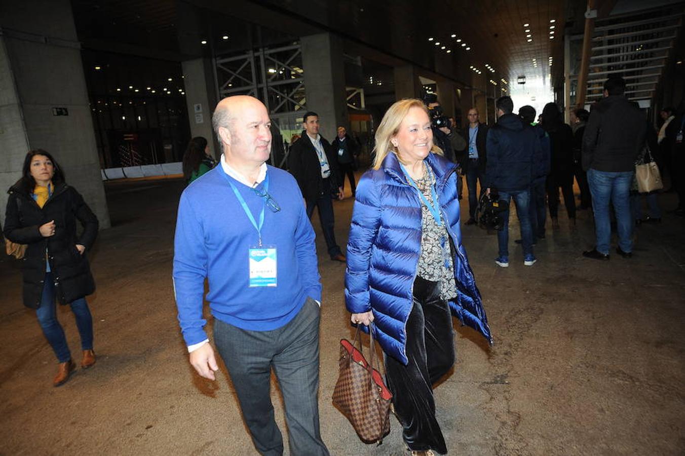 La representación asturiana en la tercera jornada del Congreso Nacional del PP